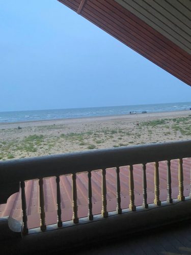 Сруб у моря Каспийск